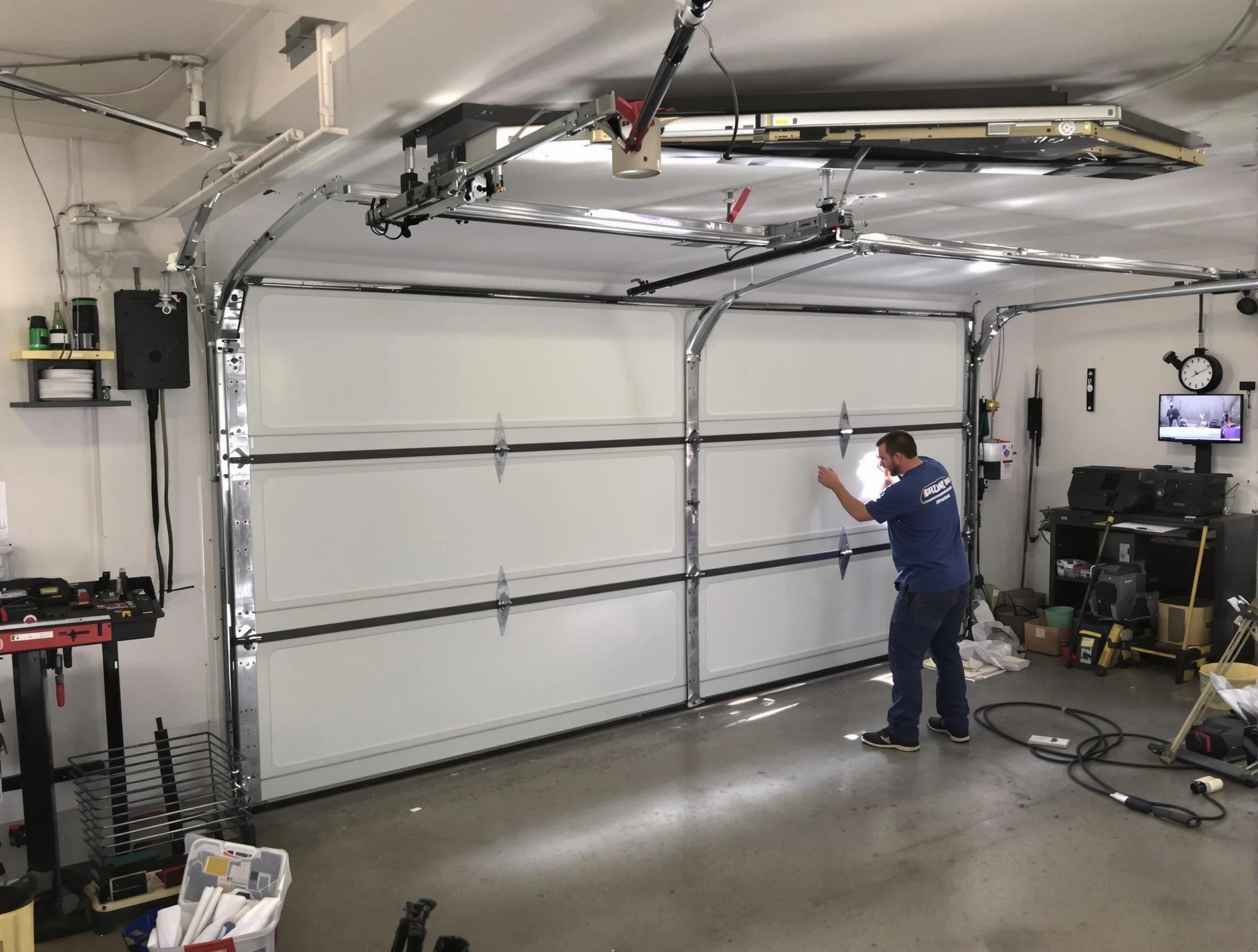Professional garage door repair service by Spring Valley Garage Door Repair in Spring Valley