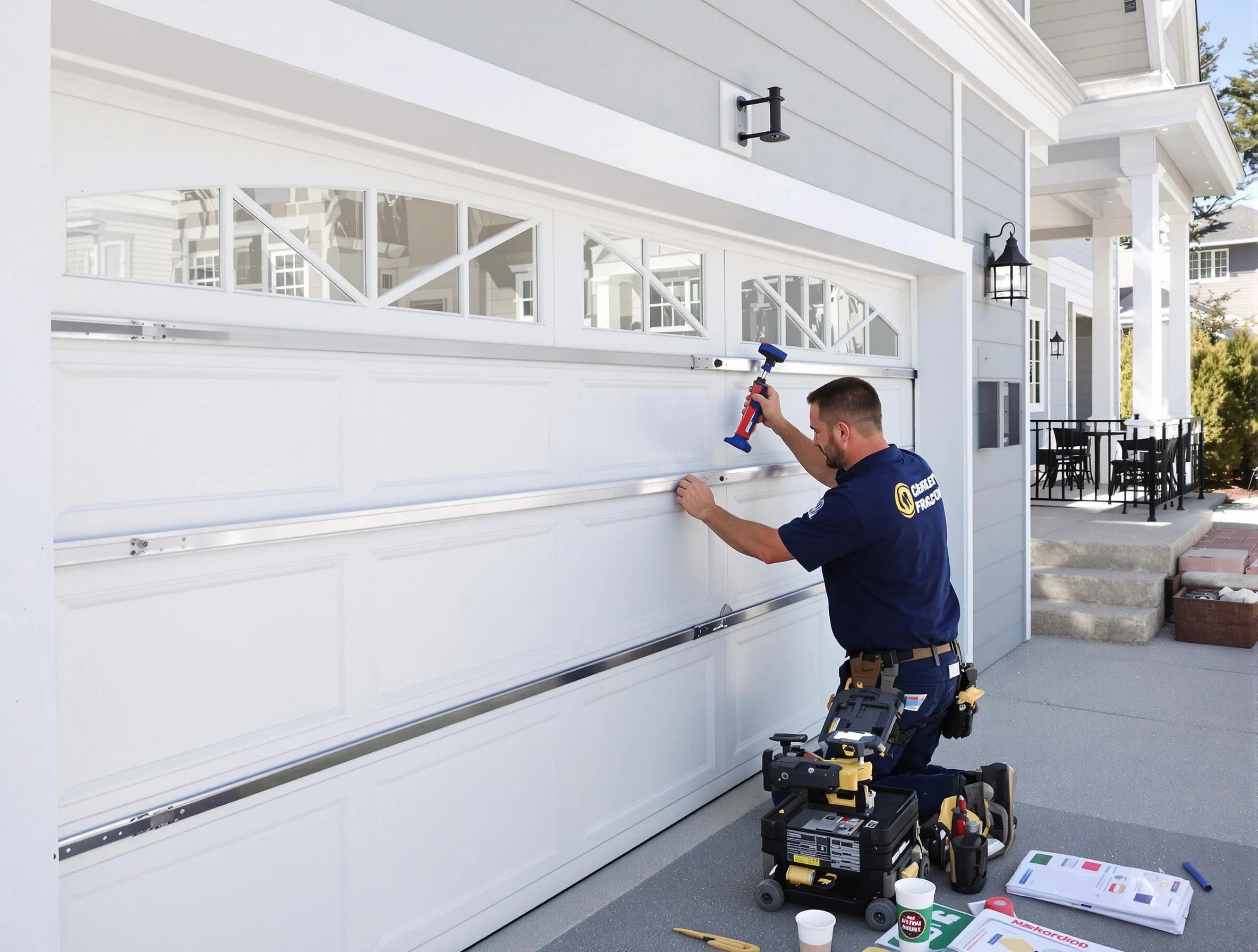Professional garage door installation by Spring Valley Garage Door Repair in Spring Valley